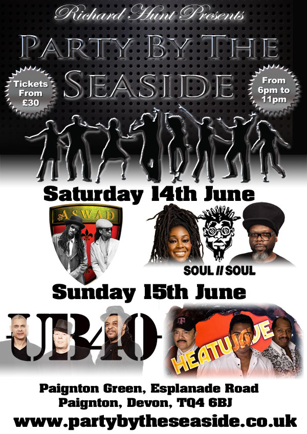 Party By The Seaside 2014 Poster